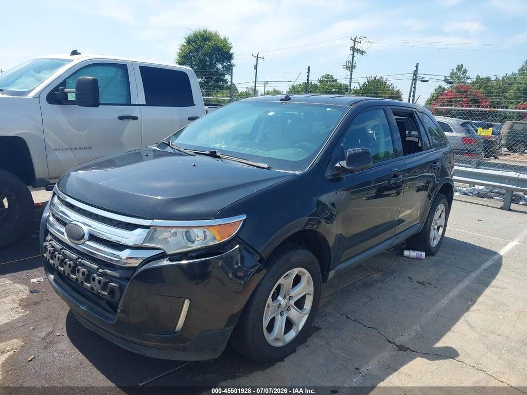 2FMDK3JC1EBB37035 2014 FORD EDGE photo no. 2