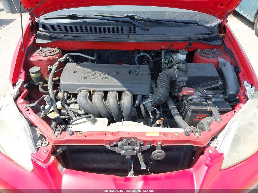 2T1KR32E95C346182 2005 TOYOTA MATRIX photo no. 10