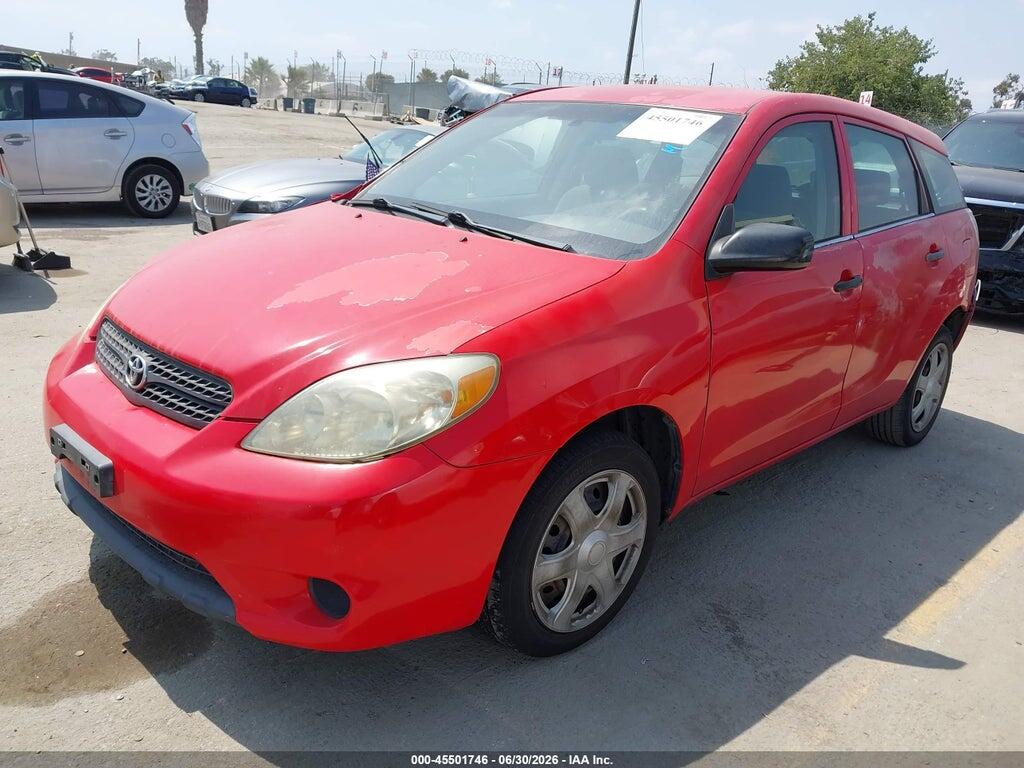 2T1KR32E95C346182 2005 TOYOTA MATRIX photo no. 2