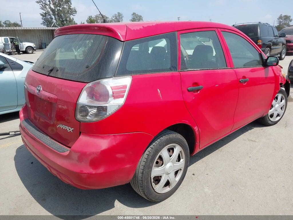 2T1KR32E95C346182 2005 TOYOTA MATRIX photo no. 4