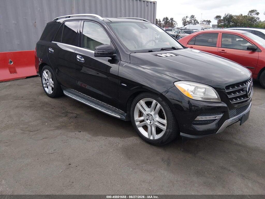 4JGDA2EB7CA054748 2012 MERCEDES-BENZ ML 350 BLUETEC photo no. 1
