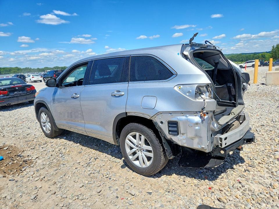 5TDBKRFH2GS324434 2016 TOYOTA HIGHLANDER photo no. 2
