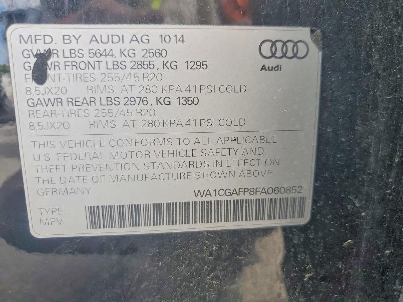 WA1CGAFP8FA060852 2015 AUDI SQ5 photo no. 12