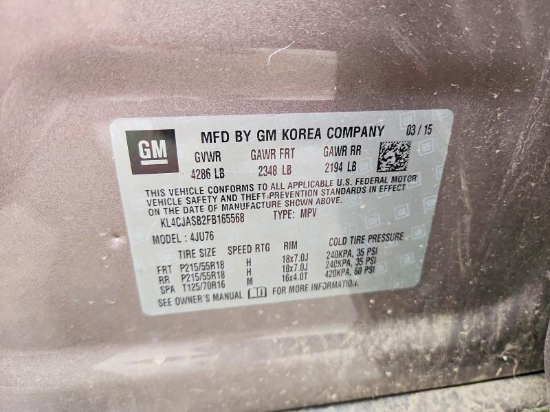 2015 BUICK ENCORE — Фото 13 из 13