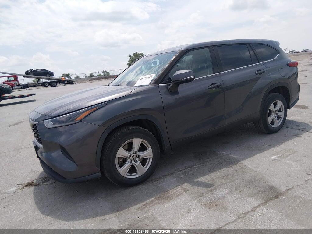 5TDCZRAH1MS523722 2021 TOYOTA HIGHLANDER photo no. 2