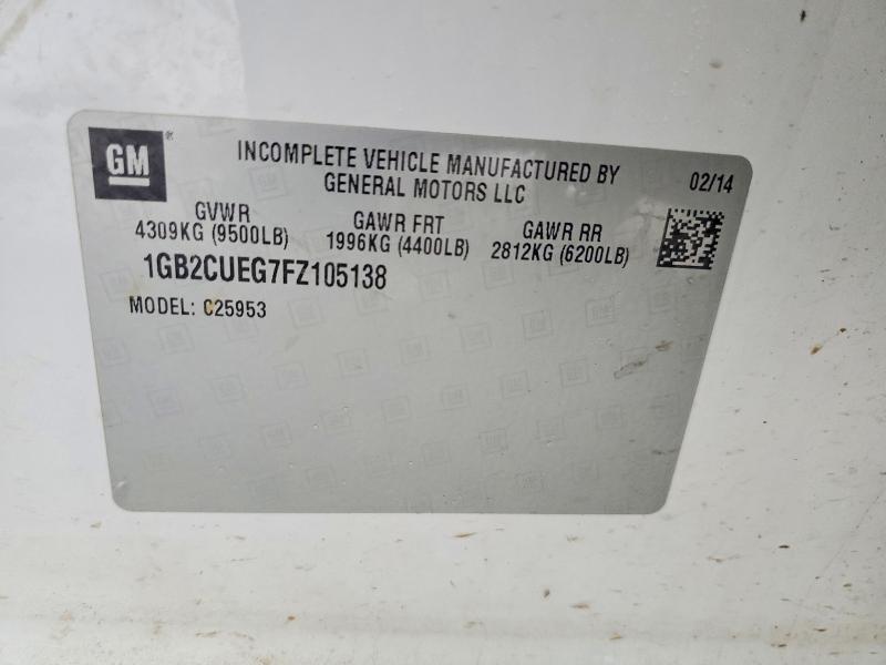 1GB2CUEG7FZ105138 2015 CHEVROLET SILVERADO photo no. 12