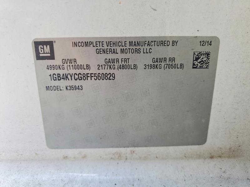 1GB4KYCG8FF560829 2015 CHEVROLET SILVERADO photo no. 12