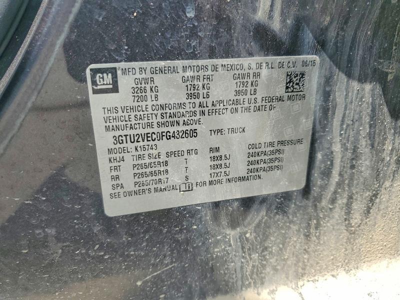 2015 GMC SIERRA K1500 SLT — Фото 12 из 12