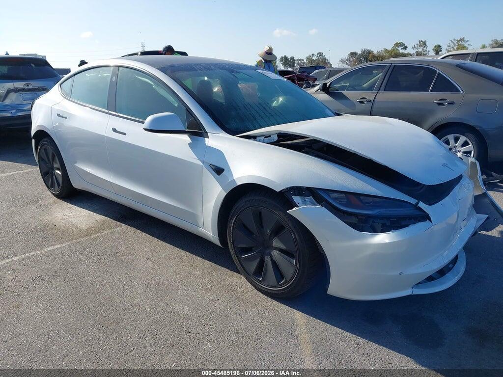 5YJ3E1EA1SF924036 2025 TESLA MODEL 3 photo no. 1