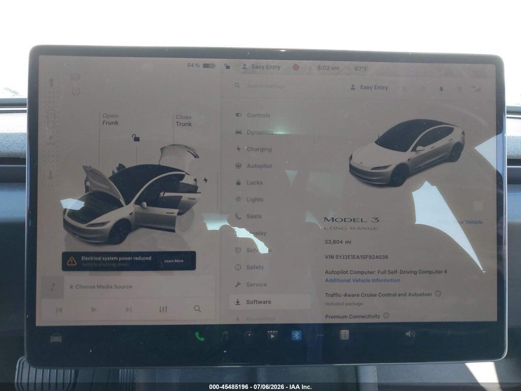 5YJ3E1EA1SF924036 2025 TESLA MODEL 3 photo no. 7