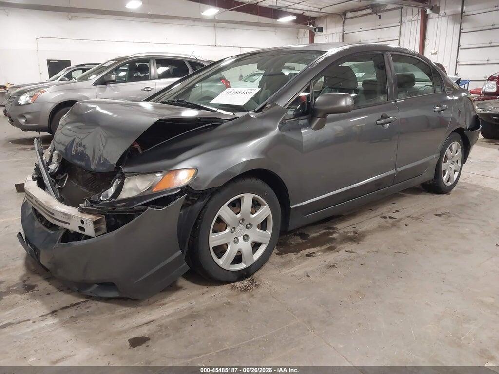 2HGFA16529H520842 2009 HONDA CIVIC photo no. 2