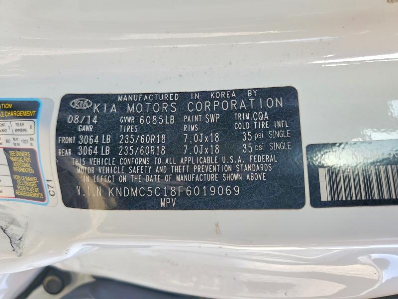 2015 KIA SEDONA SX — Фото 14 из 14