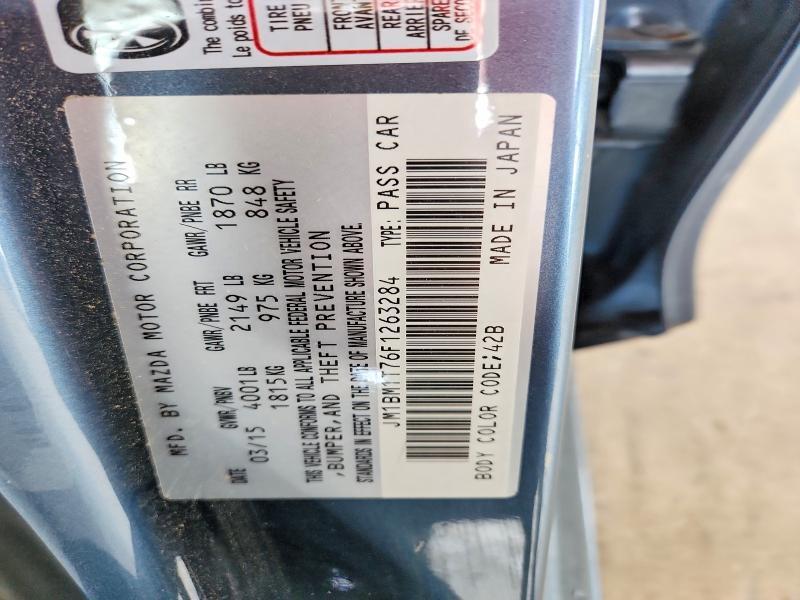 JM1BM1T76F1263284 2015 MAZDA 3 photo no. 12