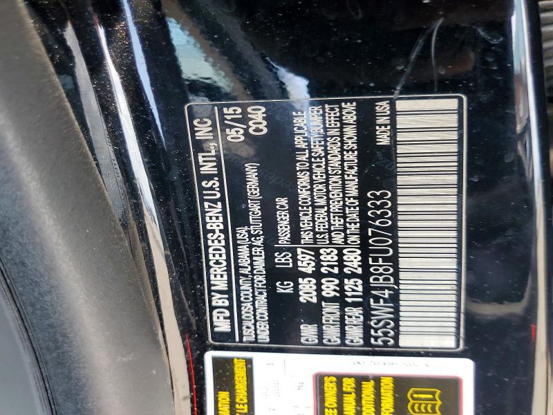 2015 MERCEDES-BENZ C 300 — Фото 12 из 12