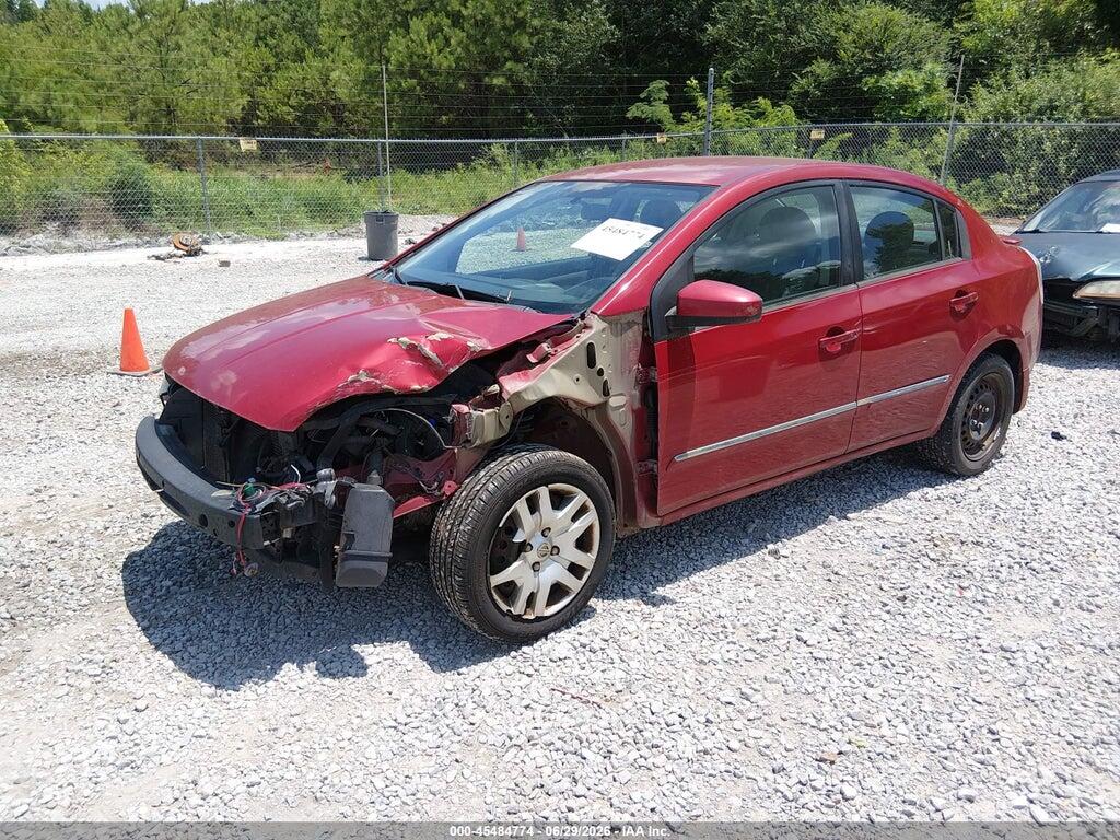 3N1AB6AP7CL776813 2012 NISSAN SENTRA photo no. 2