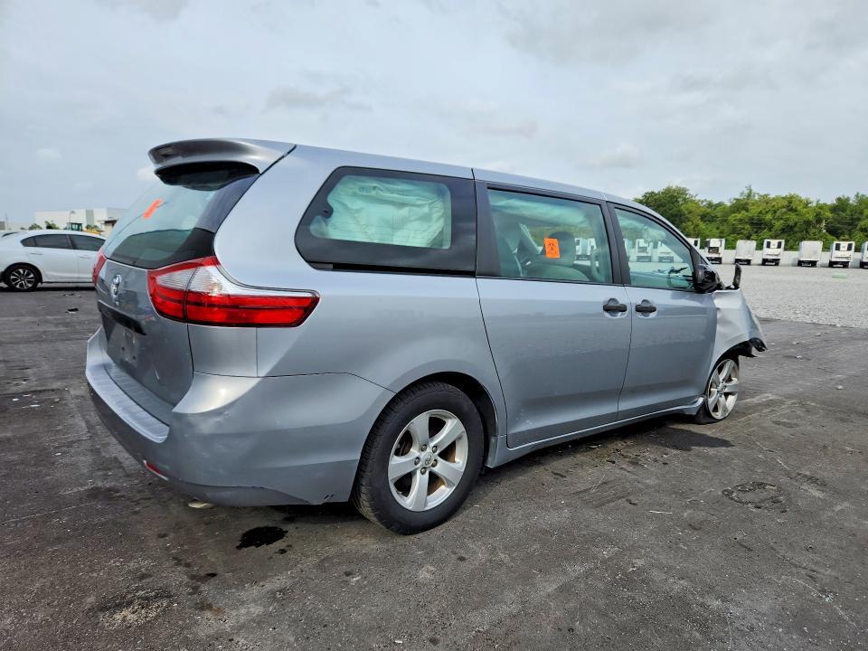 2015 TOYOTA SIENNA L 7-PASSENGER — Фото 3 из 13