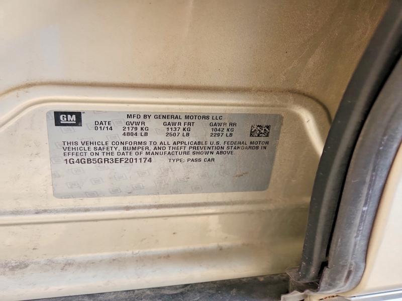 1G4GB5GR3EF201174 2014 BUICK LACROSSE photo no. 12