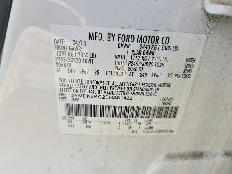 2014 FORD EDGE LIMITED — Фото 12 из 12