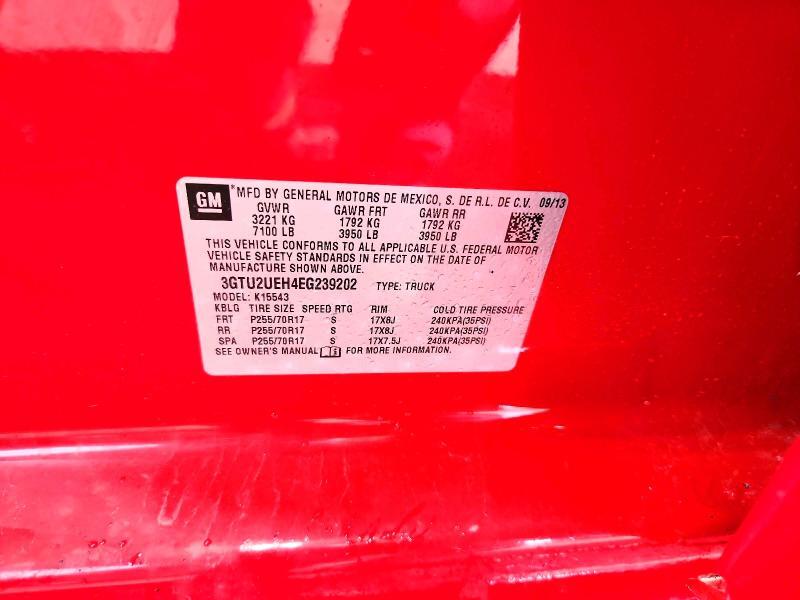 2014 GMC SIERRA K1500 SLE — Фото 12 из 12