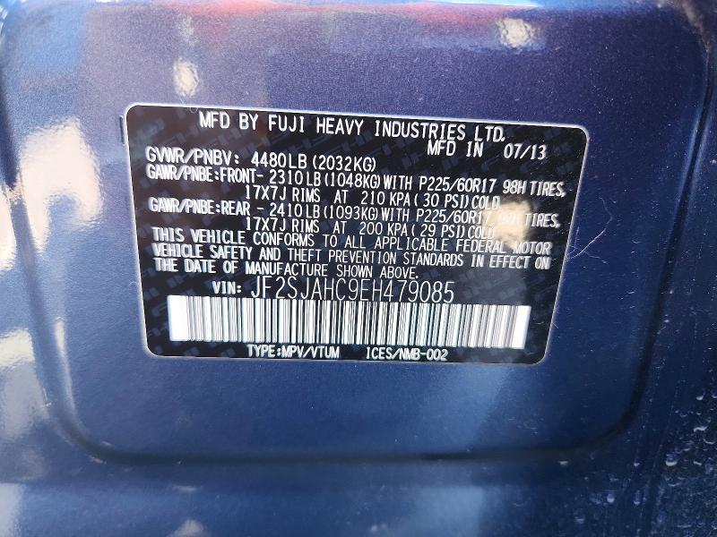 2014 SUBARU FORESTER 2.5I LIMITED — Фото 12 из 12
