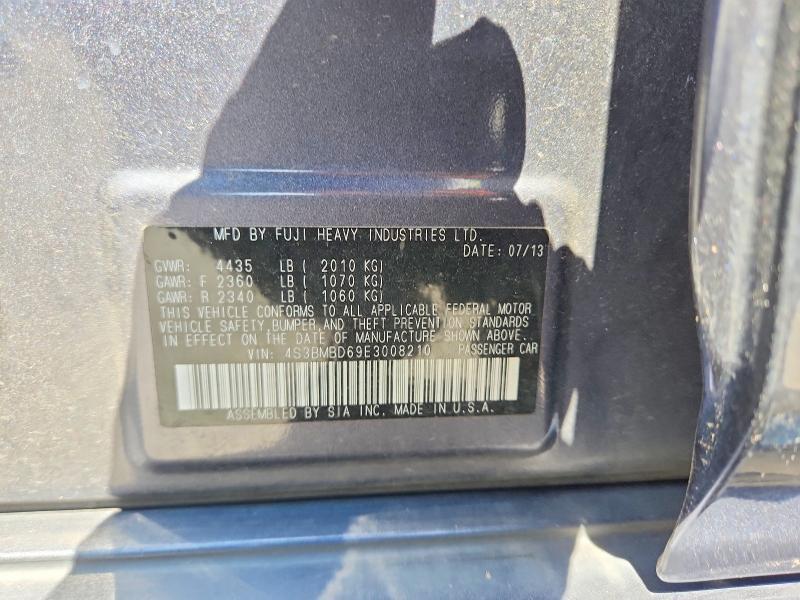 2014 SUBARU LEGACY 2.5I PREMIUM — Фото 12 из 12