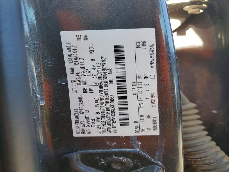 2020 FORD F150 XLT 5.0L V8 — Фото 12 из 12