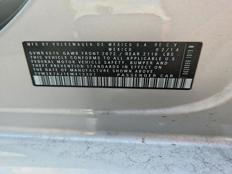 2014 VOLKSWAGEN JETTA BASE — Фото 12 из 12