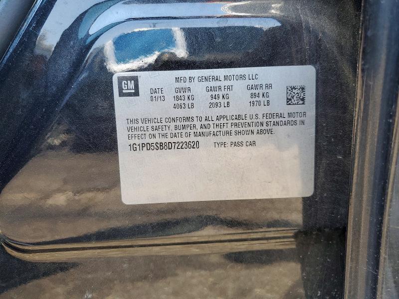 1G1PD5SB8D7223620 2013 CHEVROLET CRUZE photo no. 12