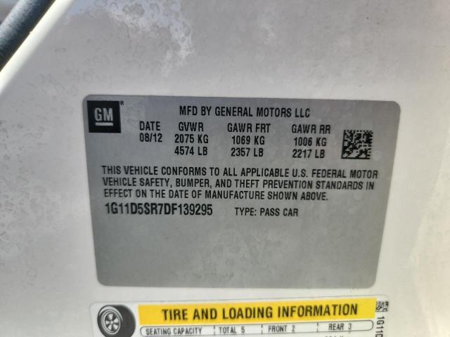 2013 CHEVROLET MALIBU 1LT — Фото 12 из 12