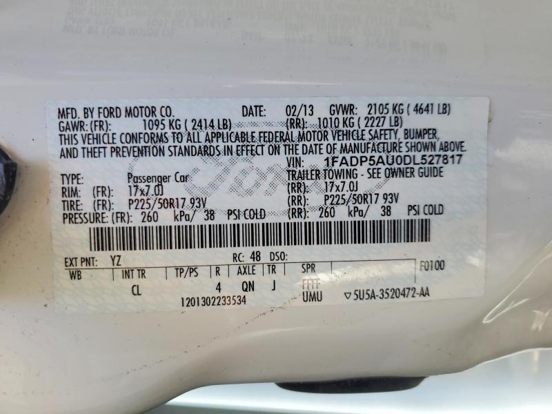 2013 FORD C-MAX SE — Фото 13 из 13