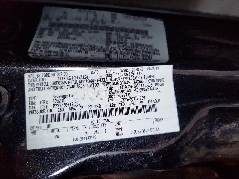 2013 FORD C-MAX PREMIUM — Фото 12 из 12