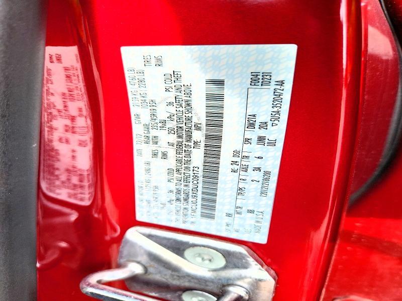 1FMCU0J9XDUC09173 2013 FORD ESCAPE photo no. 12