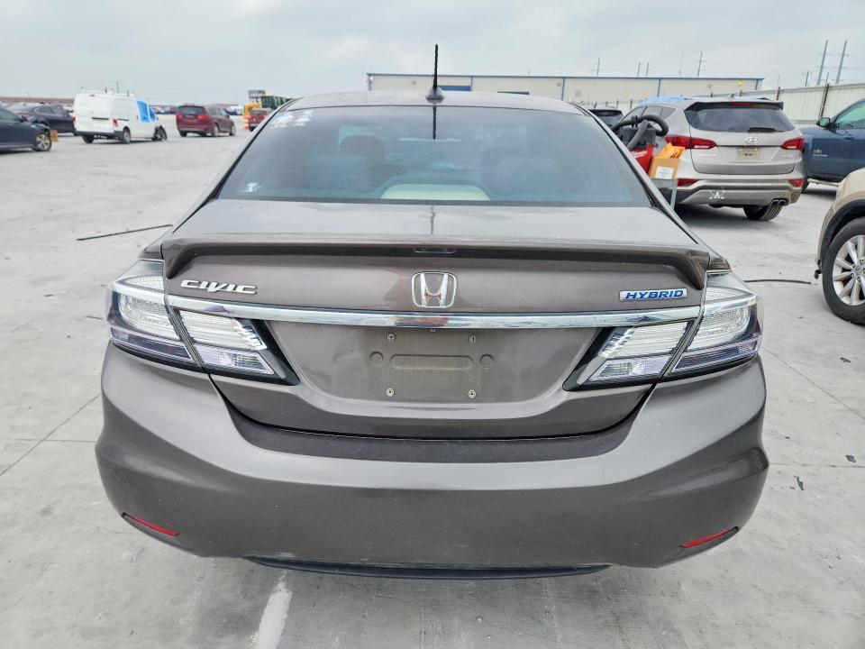 2013 HONDA CIVIC HYBRID — Фото 6 из 12