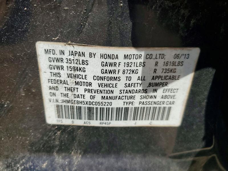 2013 HONDA FIT SPORT — Фото 12 из 12