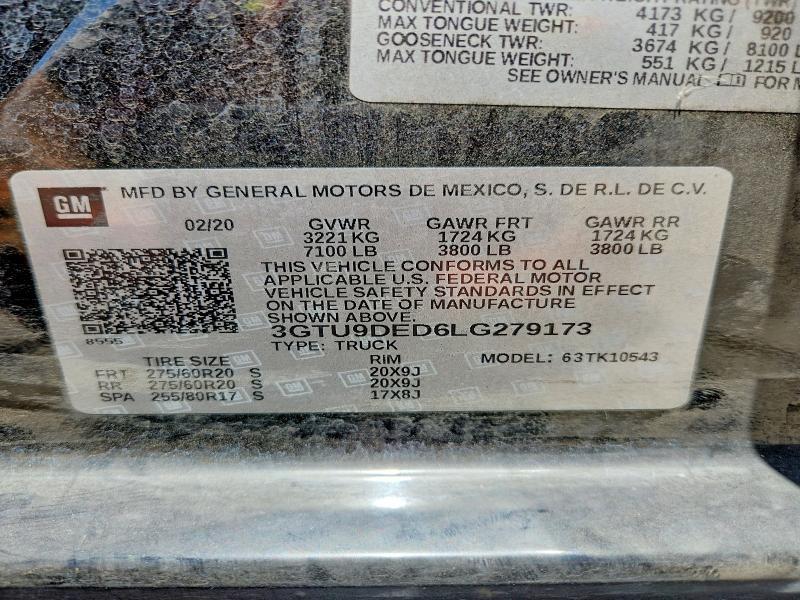 2020 GMC SIERRA K1500 SLT — Фото 13 из 13