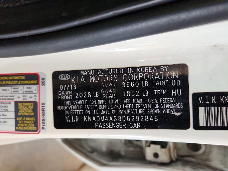 2013 KIA RIO LX — Фото 12 из 12