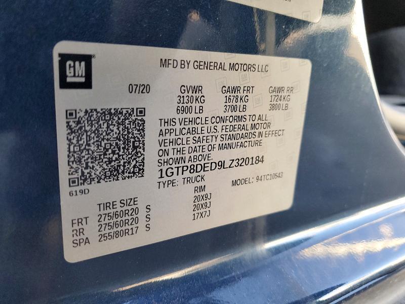 2020 GMC SIERRA C1500 SLT — Фото 12 из 12
