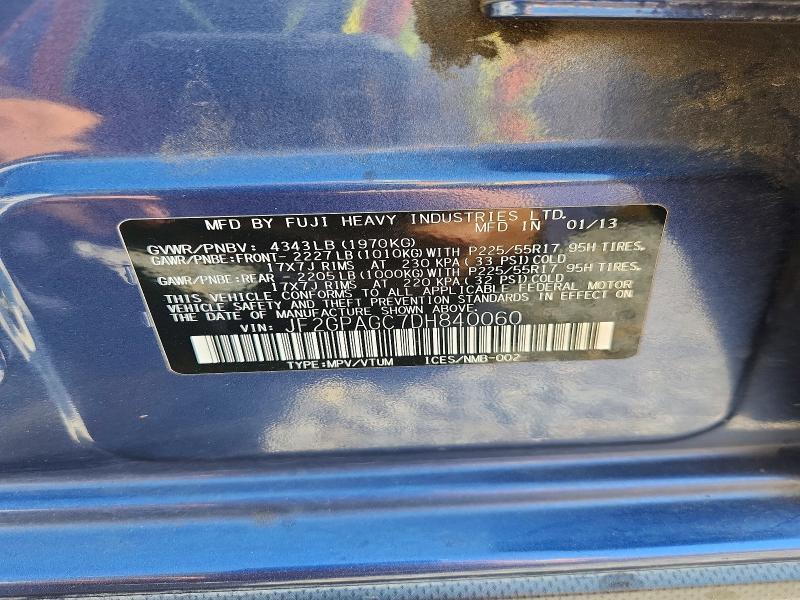 2013 SUBARU XV CROSSTREK 2.0 LIMITED — Фото 14 из 14