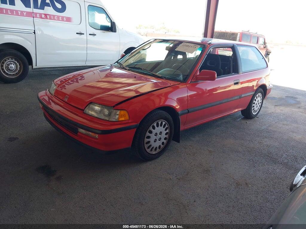 2HGED7361MH585113 1991 HONDA CIVIC photo no. 2
