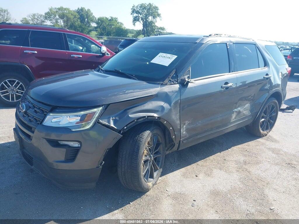 1FM5K8D80JGC41608 2018 FORD EXPLORER photo no. 2