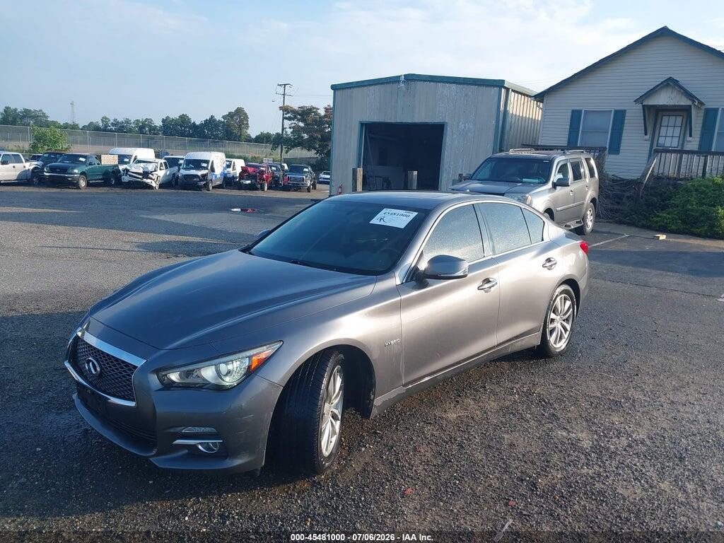 JN1AV7AR3FM850477 2015 INFINITI Q50 HYBRID photo no. 2
