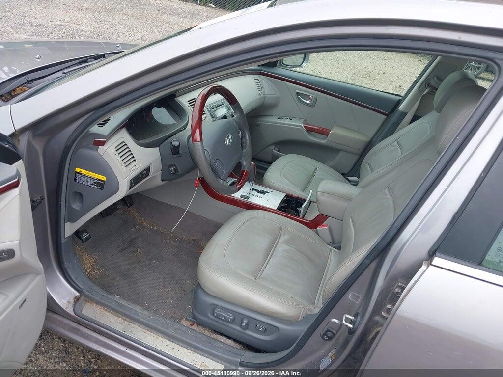 KMHFC46F78A290310 2008 HYUNDAI AZERA photo no. 5
