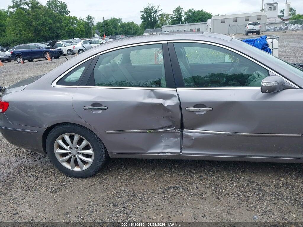 KMHFC46F78A290310 2008 HYUNDAI AZERA photo no. 6