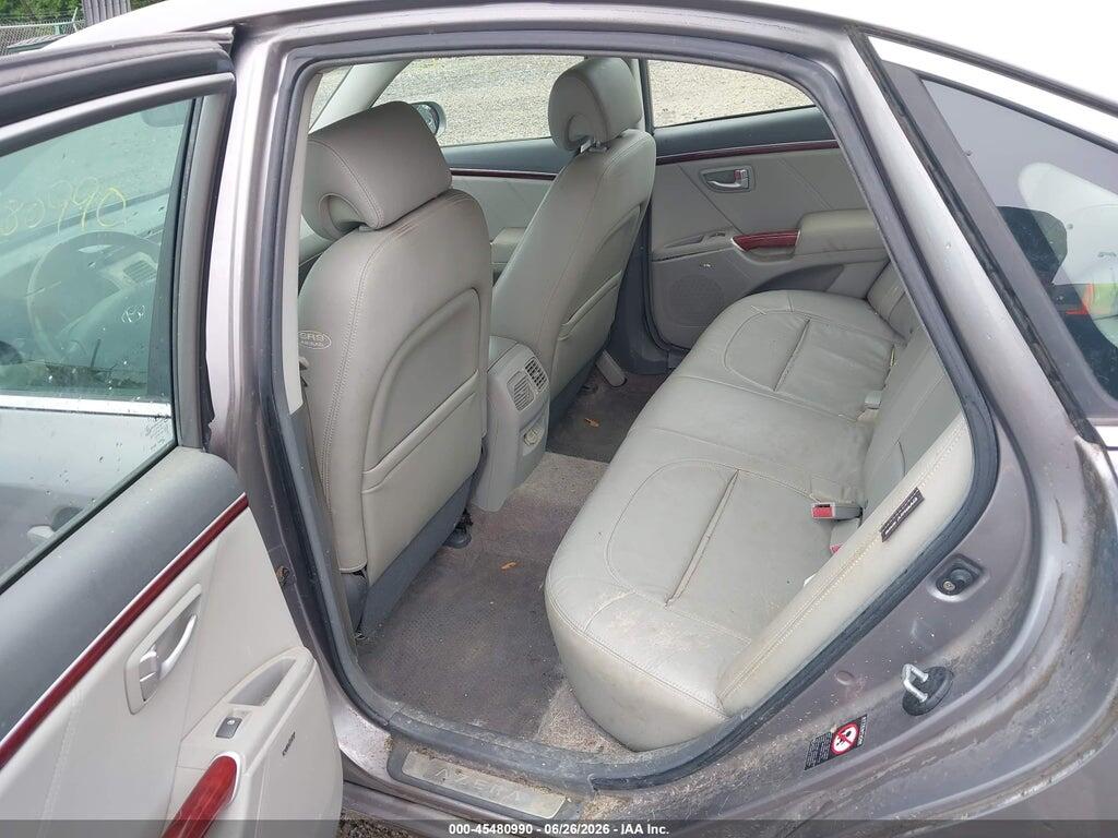 KMHFC46F78A290310 2008 HYUNDAI AZERA photo no. 8