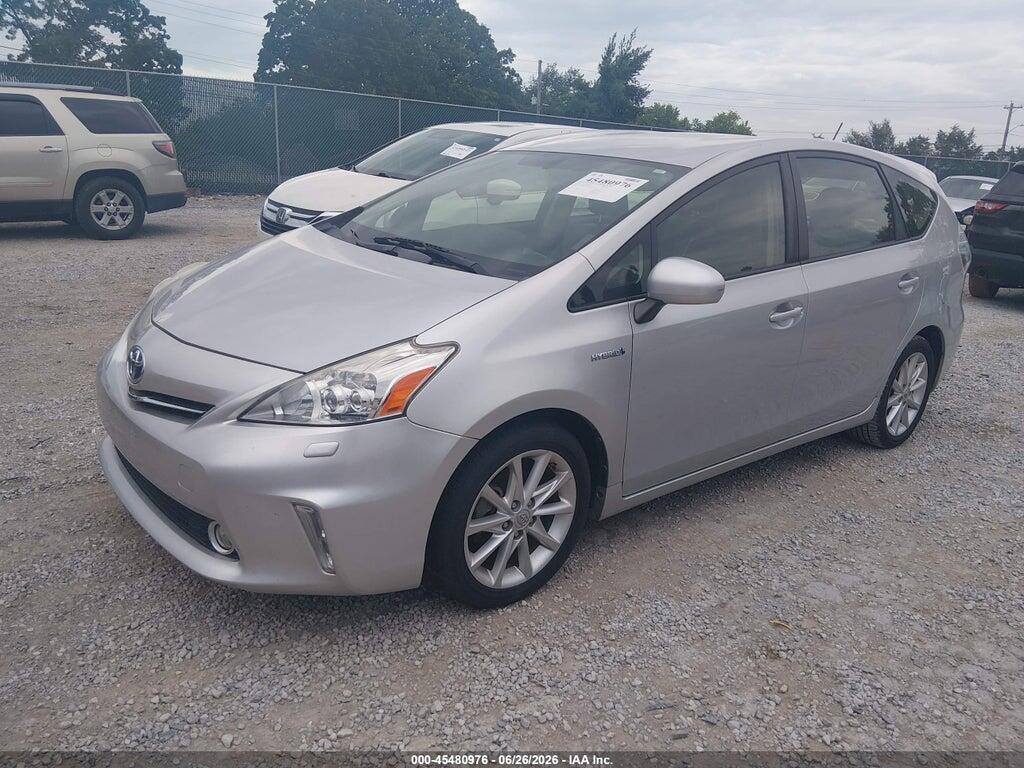 JTDZN3EU3EJ006141 2014 TOYOTA PRIUS V photo no. 2