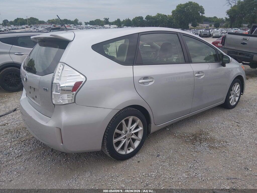 JTDZN3EU3EJ006141 2014 TOYOTA PRIUS V photo no. 4