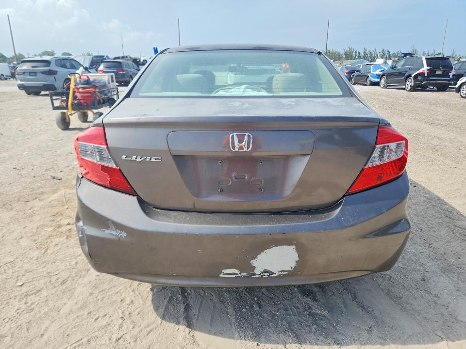 2012 HONDA CIVIC LX — Фото 6 из 12