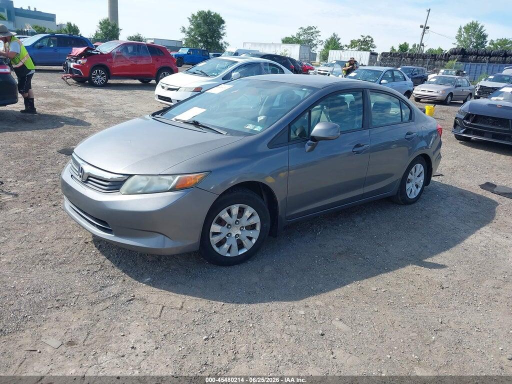 19XFB2F5XCE387221 2012 HONDA CIVIC photo no. 2