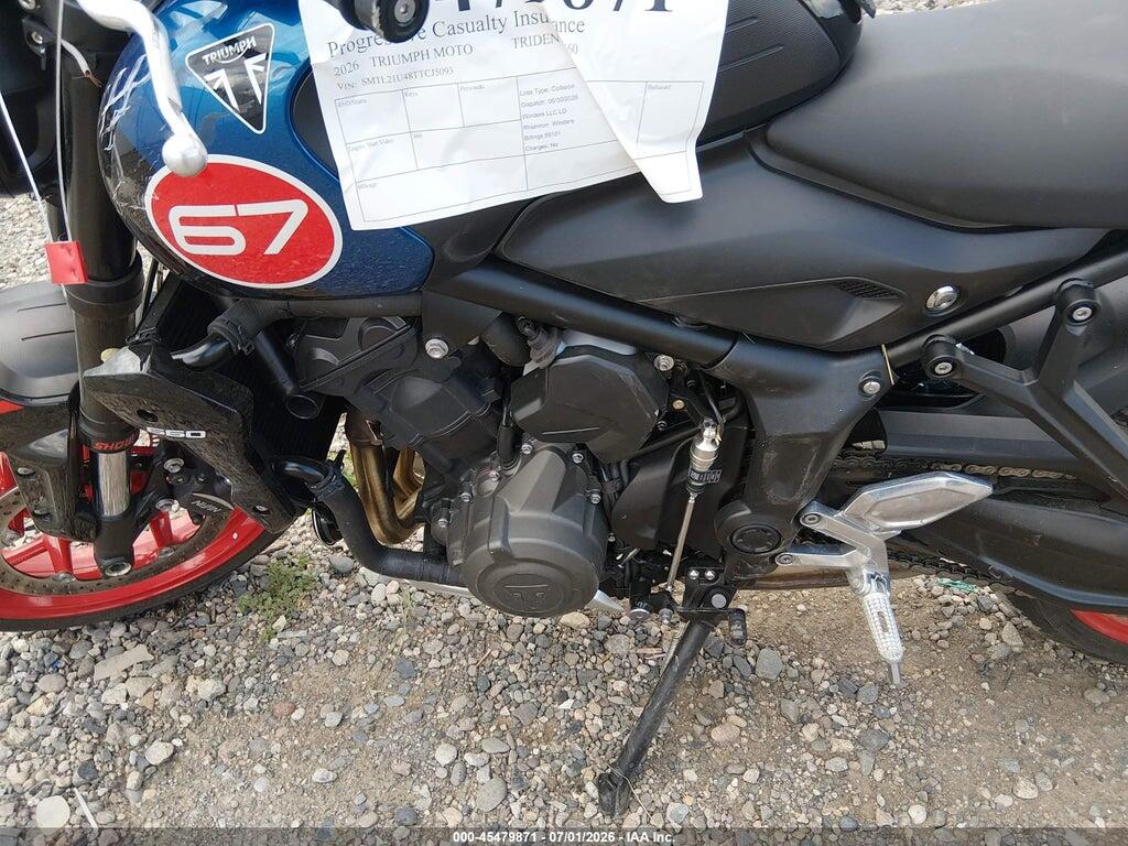 SMTL21U48TTCJ5093 2026 TRIUMPH MOTORCYCLE TRIDENT 660 photo no. 9