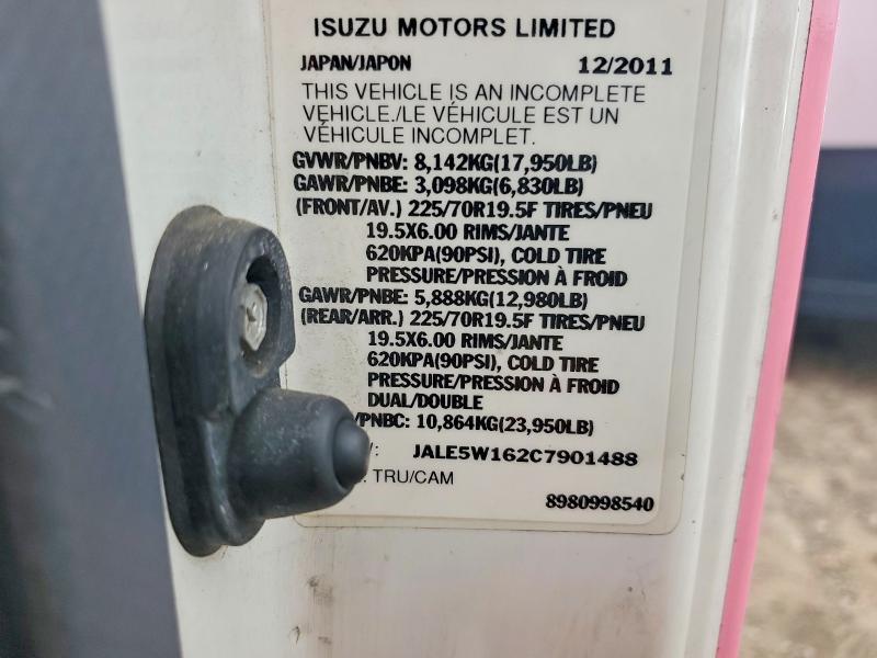 2012 ISUZU NQR BOX TRUCK — Фото 13 из 13